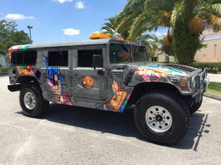 Illustration for article titled For $49,995, Would You Drive Dennis Rodman’s Custom 1996 Hummer H1?